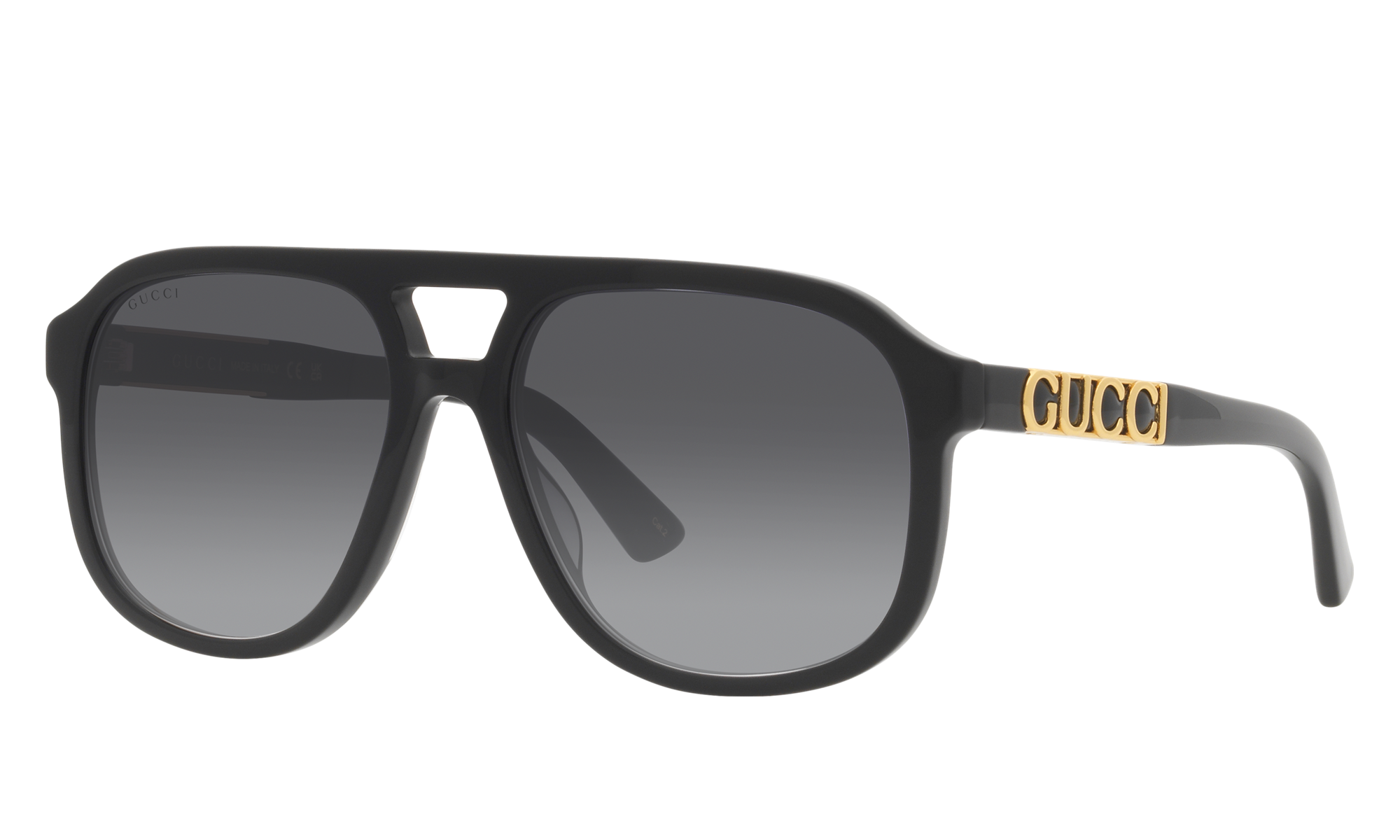 GUCCI EYEWEAR GG square-frame gold-tone mirrored sunglasses | NET-A-PORTER